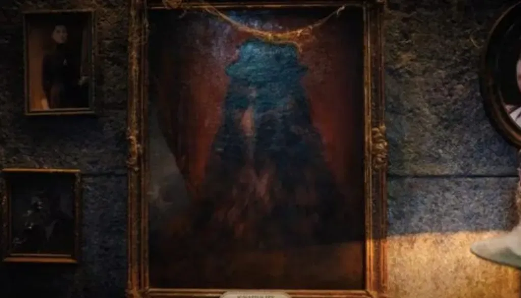 Pintura del ’Tío Cosa’ que aparece en la serie