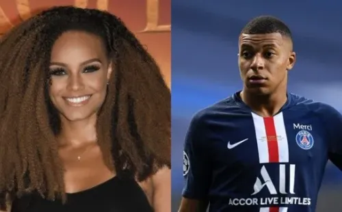 Alicia Aylies y Kylian Mbappé