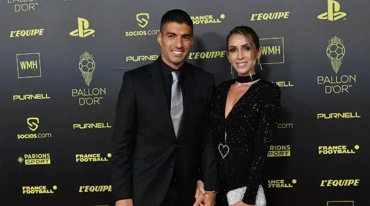 Luis Suárez y Sofía Balbi