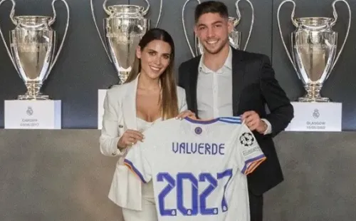 Mina Bonino y Fede Valverde