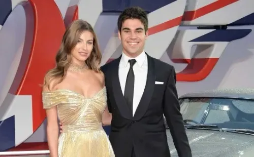 Actualmente se los puede ver muy enamorados al canadiense Stroll y su pareja la italiana Pagliaroli (SportsLumo)