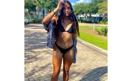 Una joven con talento y dueña de una belleza absoluta la jugadora colombiana (Instagram)