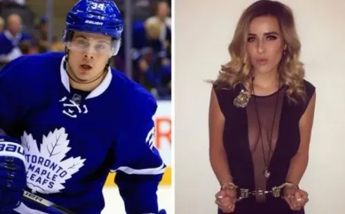 La nueva estrella del hockey vive un amor a distancia con Emily (Instagram)