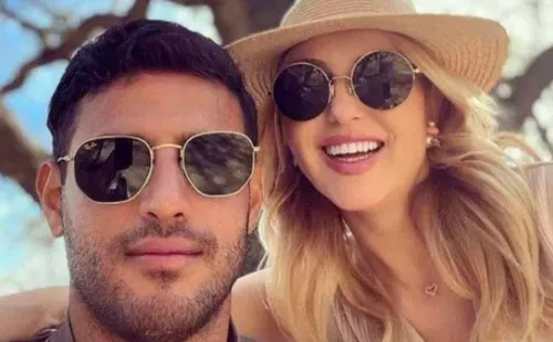 El futbolista y la periodista se conocieron en Europa y hoy viven en EEUU (Instagram)