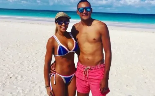 Unas clases de religión fueron el puntapié de la historia de Andrea y Keylor (Instagram)