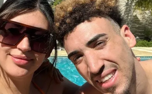 La pareja de Sylvia y Chris está tan consolidada que este año llegará el casamiento (Instagram)