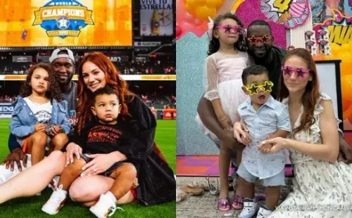 La familia feliz, disfrutando del gran momento que atraviesa Yordan (Instagram)