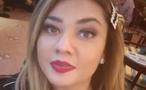 Gaby Salazar, esposa de Franco Escamilla (Twitter)