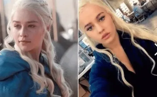 Mac fue la doble de Emilia enunas temporadas de “Game of Thrones” (Instagram)