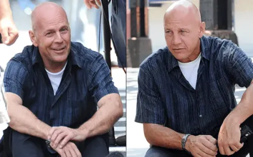 Wilson trabajó con Bruce Willis en muchas películas (Instagram)