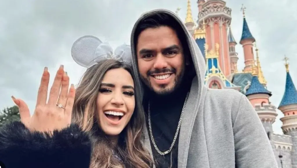 Tammy Parra y Omar Núñez (Instagram)