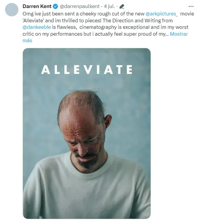 Darren Kent perdió la vida y sus fans en redes sociales no paran de expresar su tristeza ante el hecho. Imagen: Twitter.