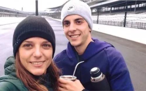 Aquellas épocas felices para Santiago y Carolina.