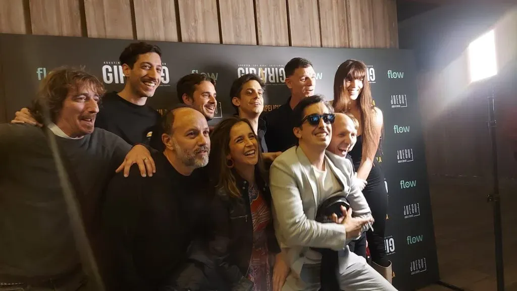 El equipo de Una película de Gira. Foto: (Noe Ríos)