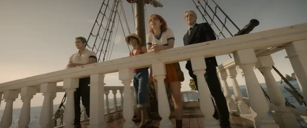 Los personajes del live action de One Piece se enfrentarán a amenazas inimaginables en la segunda temporada. Imagen: @NetflixLATAM.