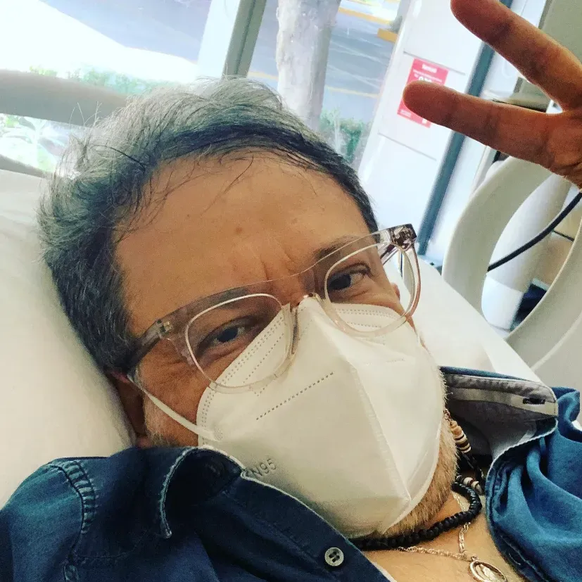 El actor había hablado en redes sociales de su terrible padecimiento. Imagen: @roruizz.