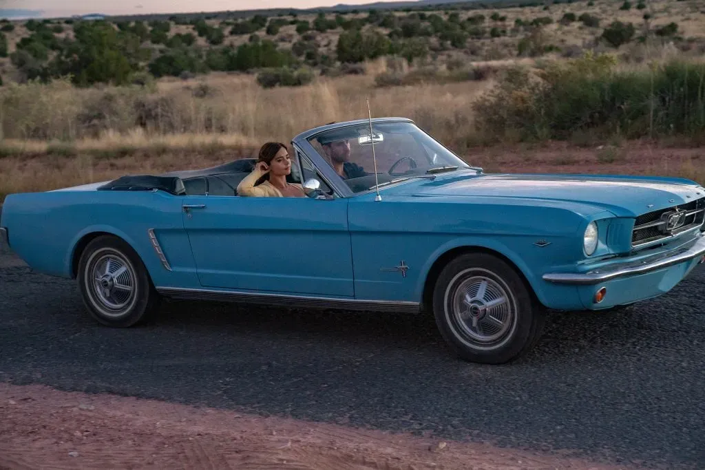 Oliver Jackson-Cohen as Will Taylor and Jenna Coleman as Liv Taylor