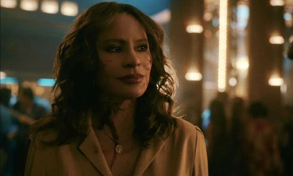 La actriz sacrificó su belleza para poder encarnar a este duro personaje. Imagen: Netflix.