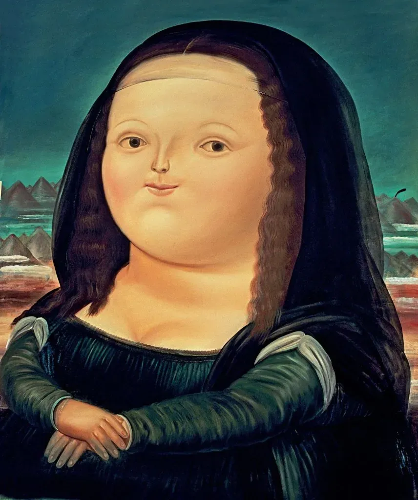 Monalisa, de Fernando Botero, 1932.