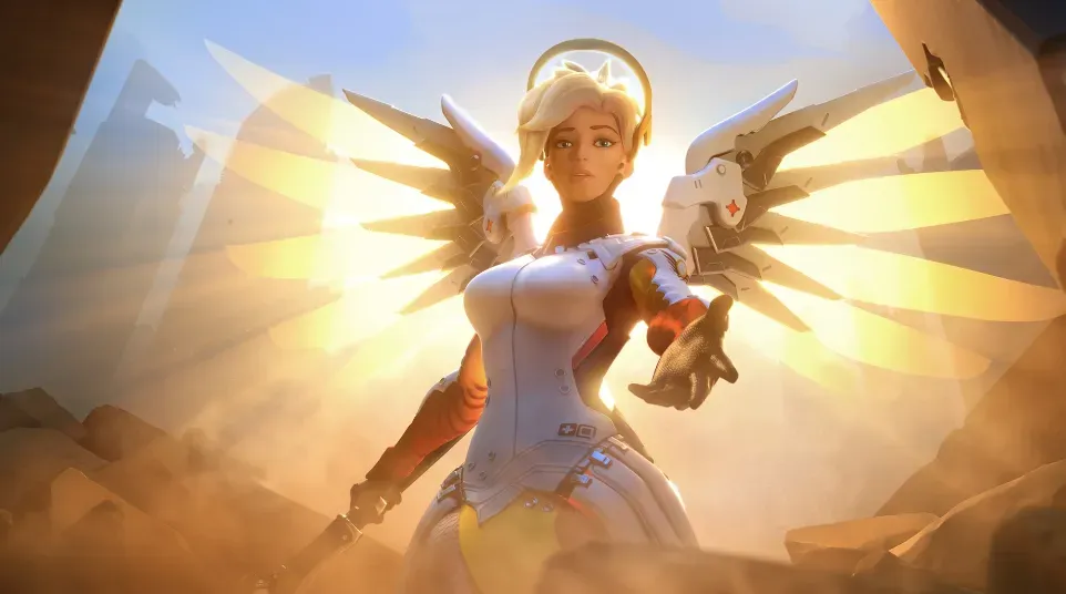 Este es el personaje del que Amber Heard se habría caracterizado para Elon Musk. Imagen: Overwatch.blizzard.com.