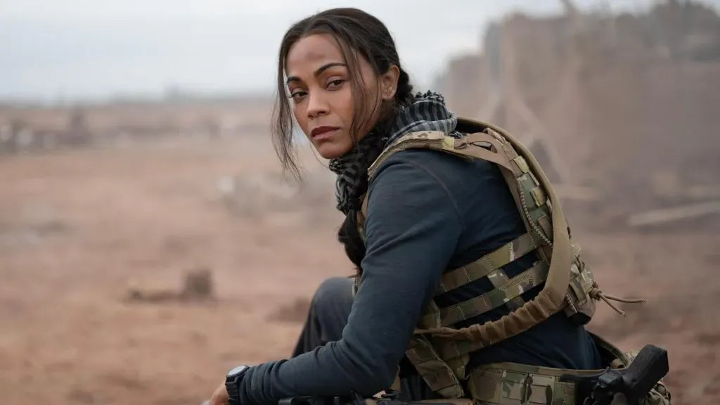 Zoe Saldaña protagoniza la serie Operativo: Lioness. (IMDb)