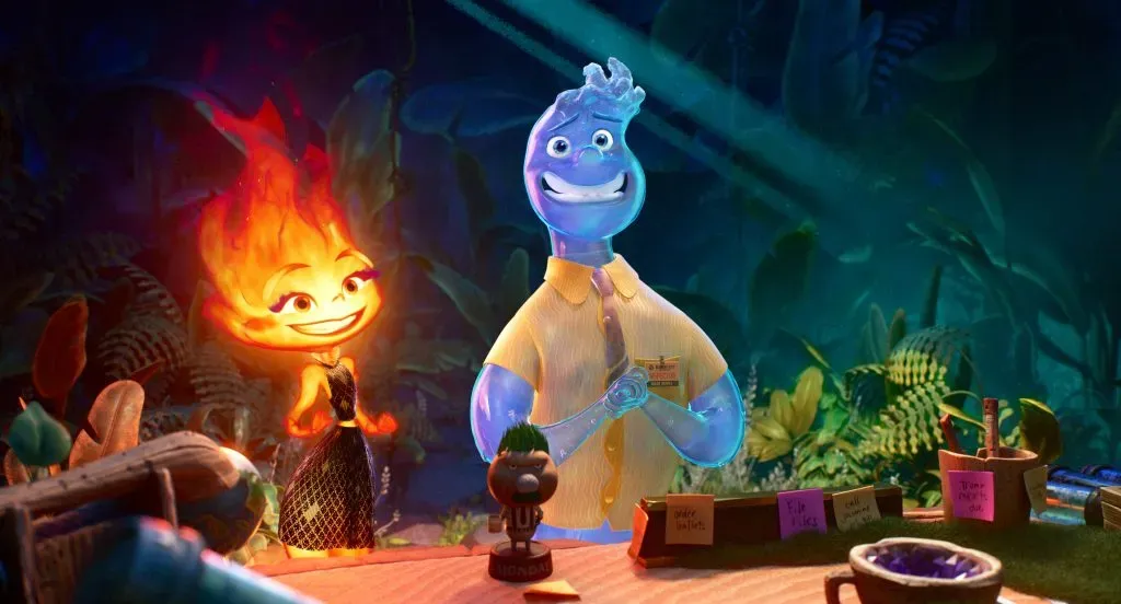 Elementos es el estreno #1 de Disney+ en el año. (IMDb)