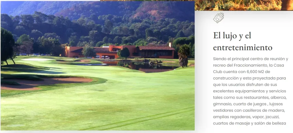 Imagen: clubdegolfmalinalco.com