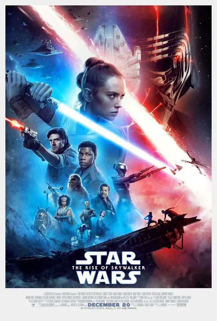 El ascenso de Skywalker, la última película que llegó al cine. (IMDb)