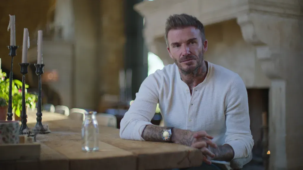 David Beckham. (Netflix)