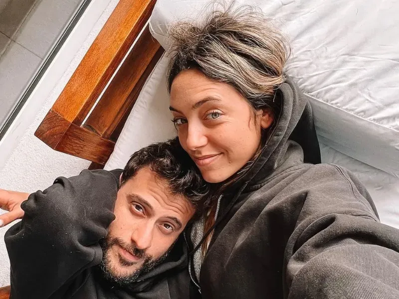 Sofi Martínez y Diego Leuco.