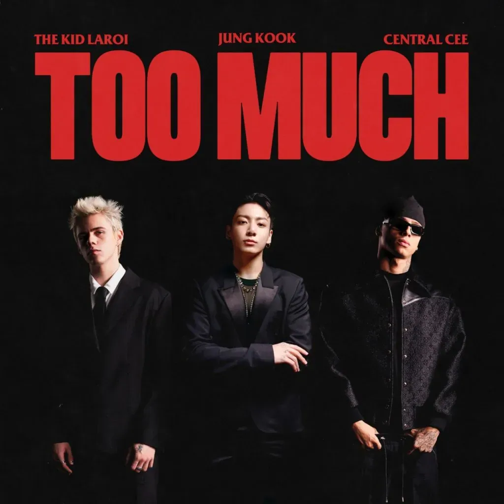 “Too much”, la canción de Jungkook de BTS, The Kid Laroi y Central Cee.