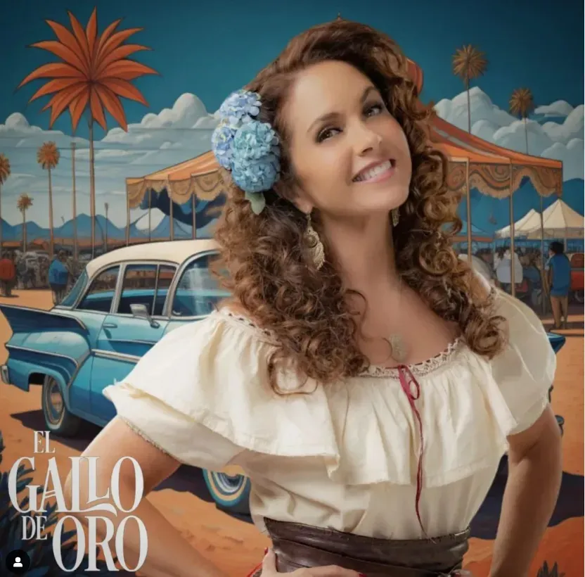 Lucero regresa a la pantalla chica con esta historia, basada en el relato de Juan Rulfo. Imagen: @elgallodeoro_vix.