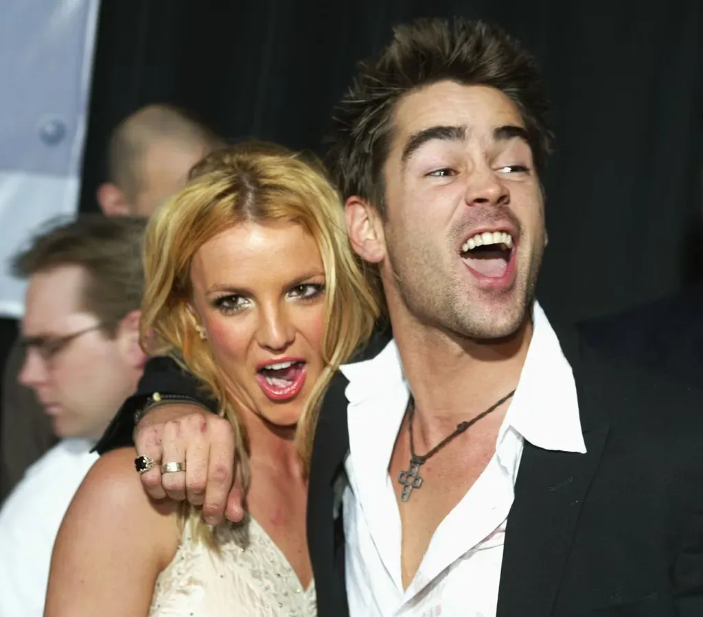 Hace 20 años: Britney Spears y Colin Farrell en 2003.