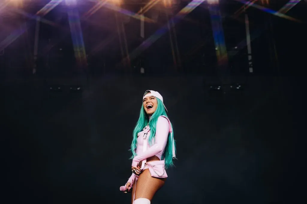 Karol G se presentará en Venezuela 2024. (Photo by Rich Fury/Getty Images)