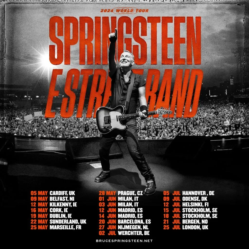 Bruce Springsteen en España 2024.