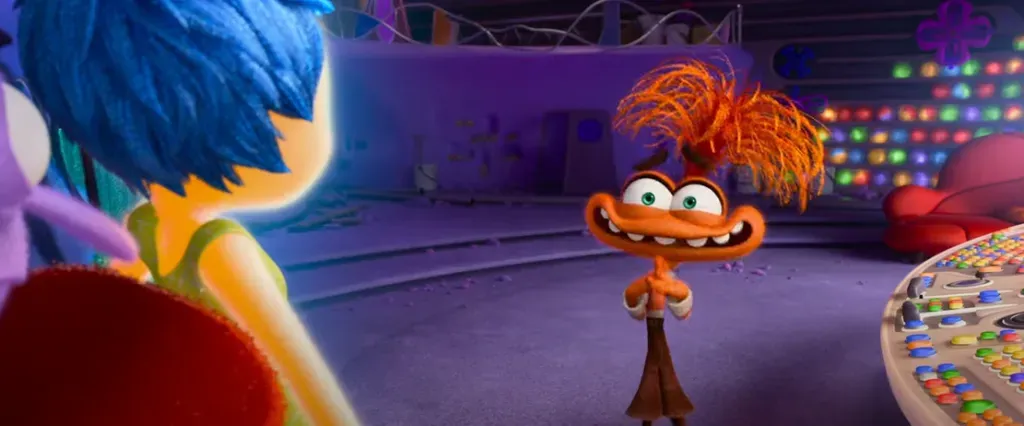 Ansiedad se volvió el personaje más famoso de Intensamente 2 en cuestión de horas. Imagen: @DisneyStudiosLA.