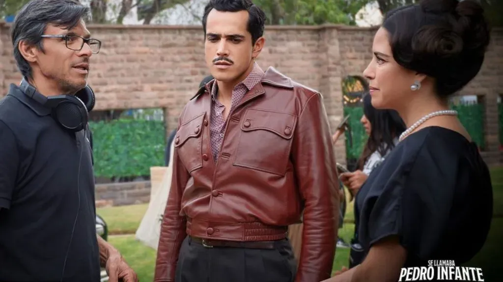 Mario Moran en  la serie 'Se llamaba Pedro Infante'