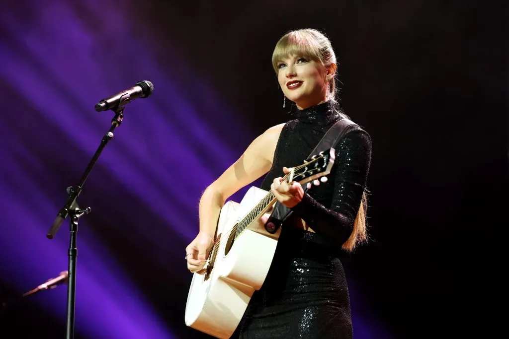 Taylor Swift es la artista más escuchada en Spotify 2023 (Photo by Terry Wyatt/Getty Images).