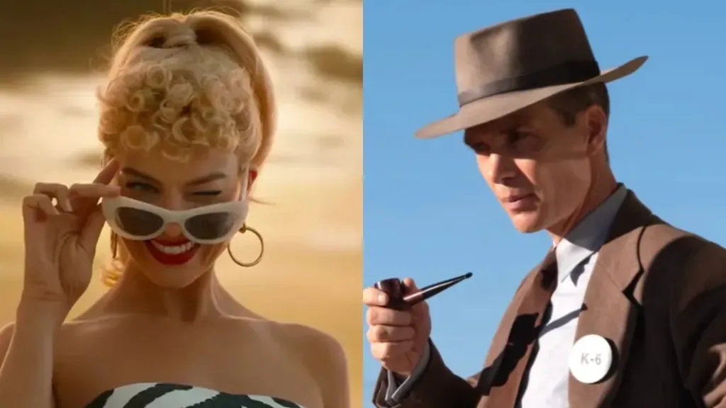 ‘Barbie’ y ‘Oppenheimer’ son los éxitos en taquilla del 2023 (Warner Bros + Universal pictures)