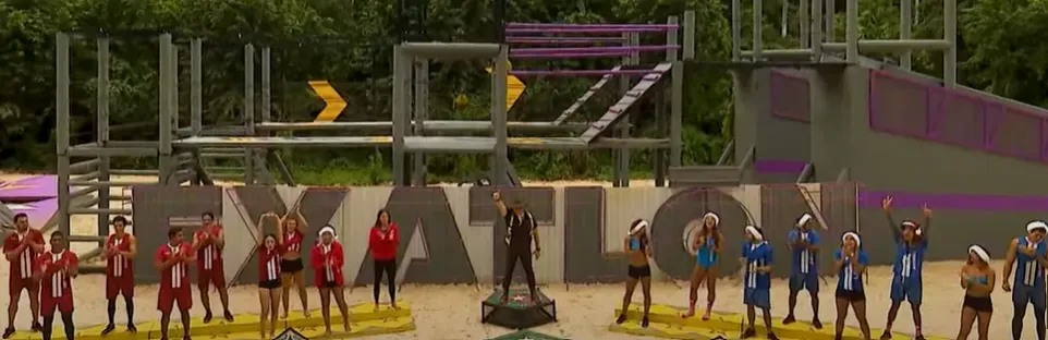 Los Escarlatas y los Celestes se preparan para un nuevo choque, que dejará a un equipo sin un integrante. Imagen: Imagen: @Exatlon.