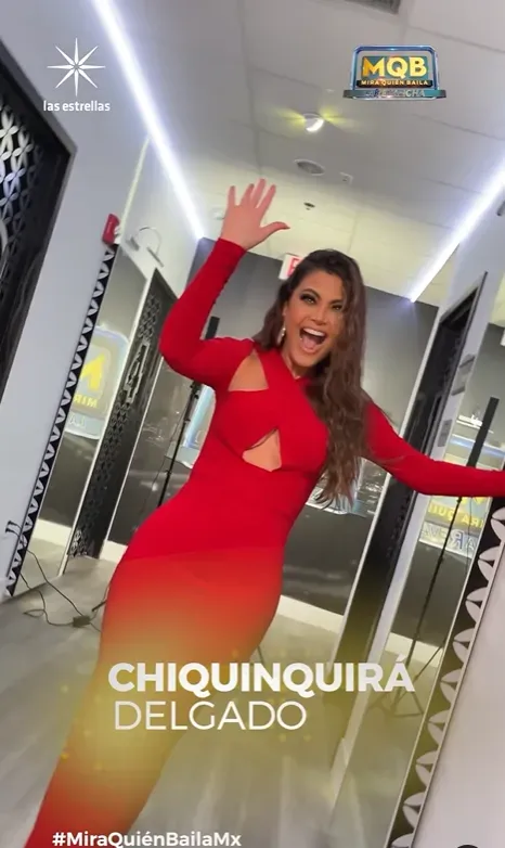 Chiquinquirá Delgado será otra de las conductoras de este programa. Imagen: @mquienbailamx.