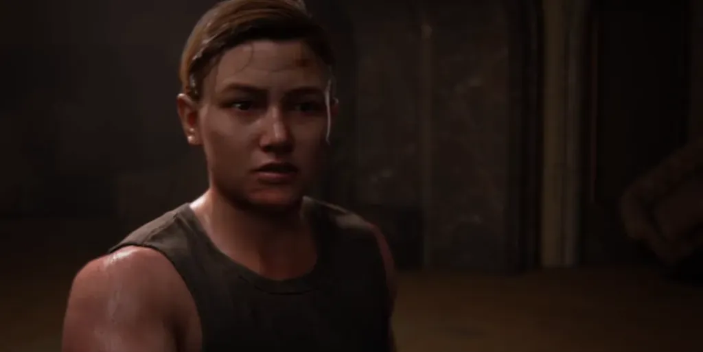 Así es como luce Abby en el videojuego The Last of Us parte 2. Imagen: @ElBandicoot.
