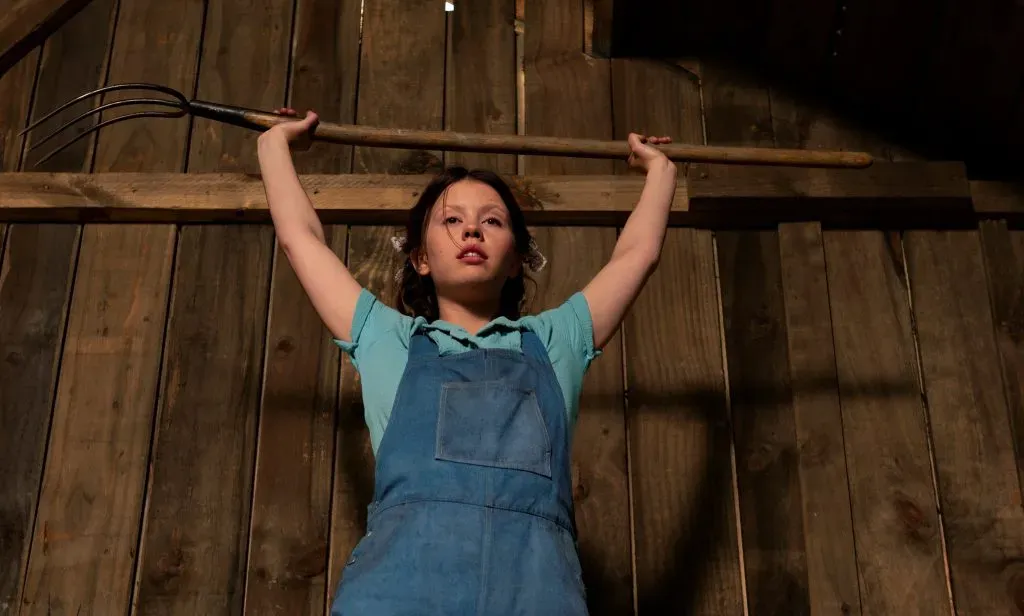 Mia Goth en Pearl. (IMDb)