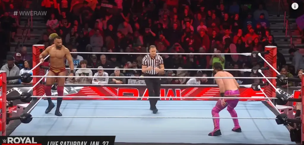 Combates como los de Seth “Freakin” Rollins vs Jinder Mahal se podrán ver en Netflix, a partir del 2025. Imagen: WWE.