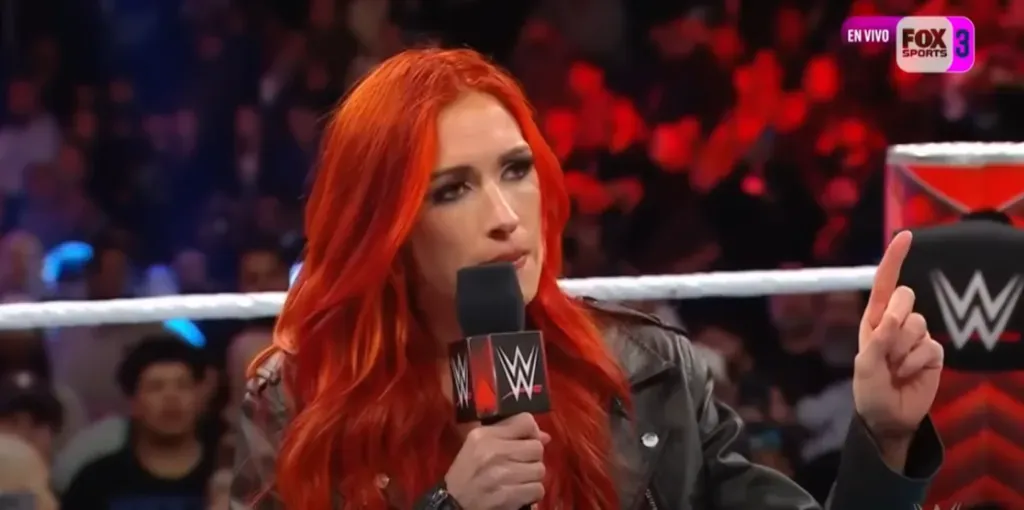 Becky Lynch será uno de los rostros que aparecerán en Netflix una vez que el acuerdo de inicio. Imagen: @Super_Wrestling.