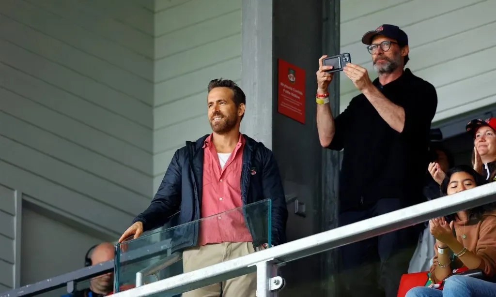 Ryan Reynolds y Hugh Jackman por fin nos devuelven a Deadpool y Wolverine. (Getty))