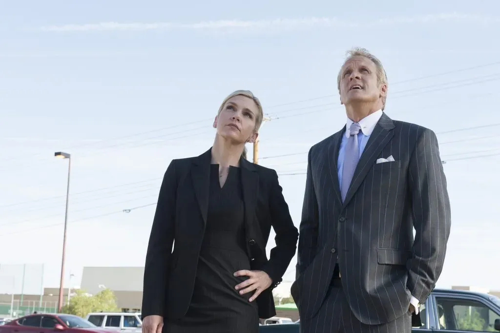 Junto a Rhea Seehorn en Better Call Saul. (IMDb)