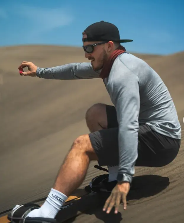 Aristeo es uno de los atletas más mencionados entre los fans, luego de que se revelara que llegaron 6 atletas a la competencia. Imagen: @ariscazares.