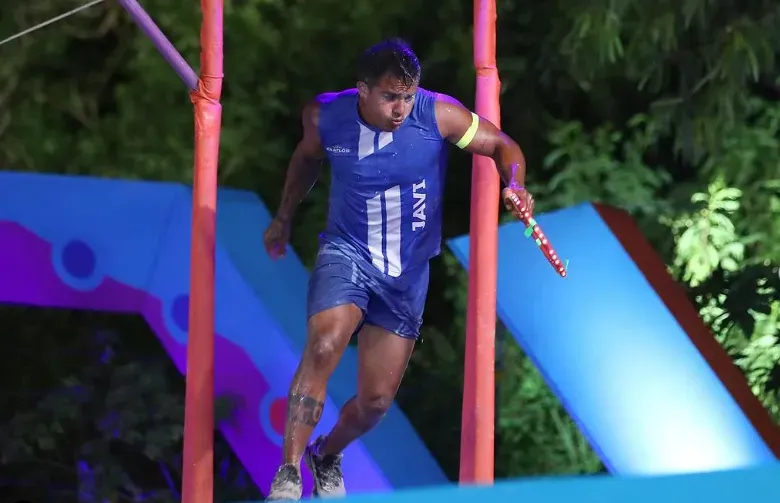 Javi lo dio todo en los circuitos, pero no pudo contra Davis Juárez. Imagen: @exatlonmx.