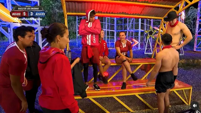 Ana Lago ya no puede ver ni en pintura a Macky. Imagen: @exatlonmx.